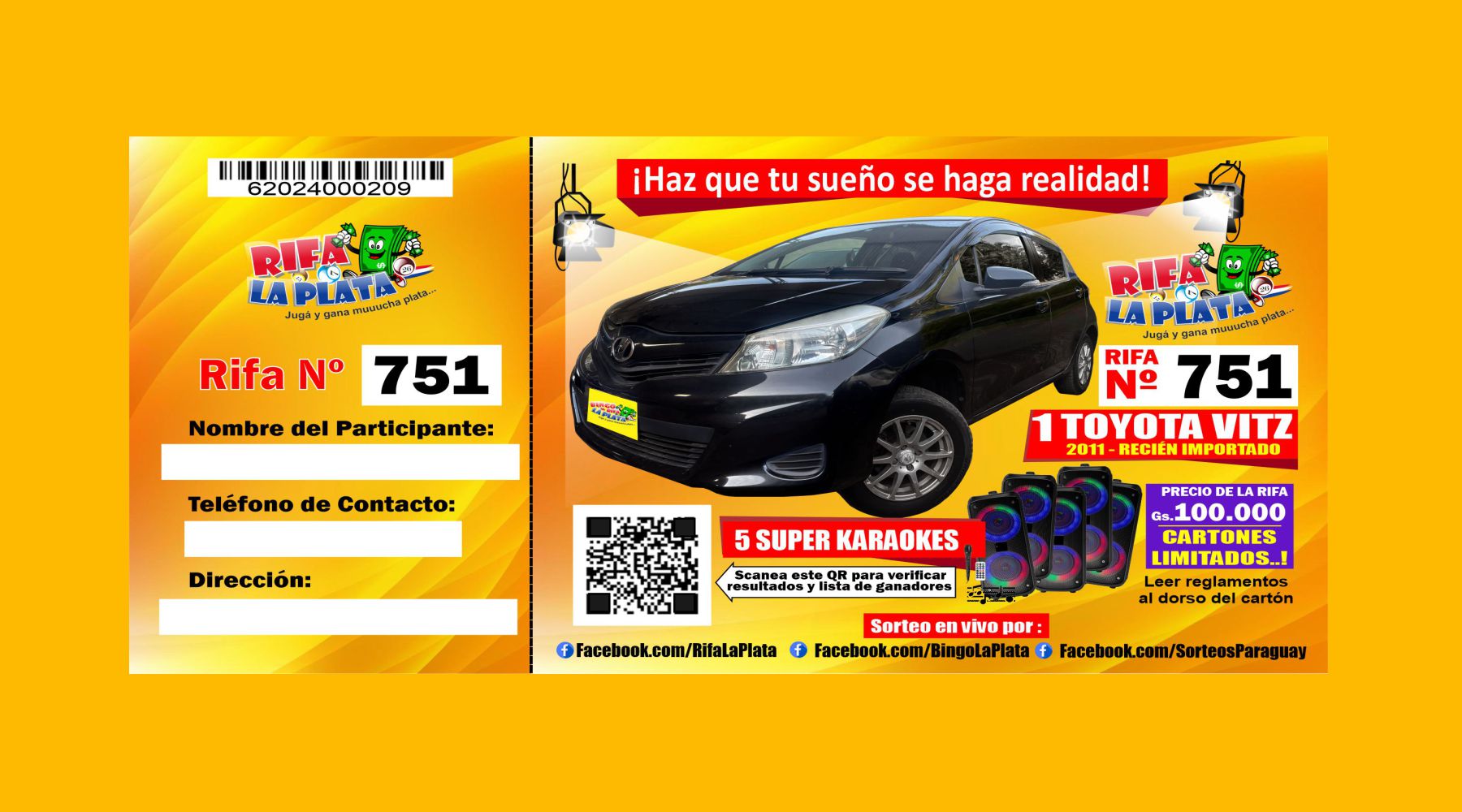<p>Sorteo de Auto</p>